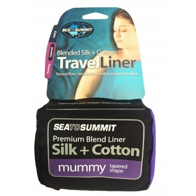 Sea To Summit - Mummy Tapered - Silk & Wool - Sacco lenzuolo