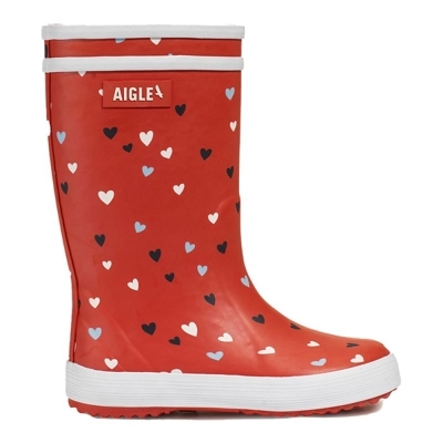 Aigle - Lolly Pop Fur Print - Stivali da pioggia - Bambino